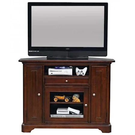 47" Corner Media Base with Storage